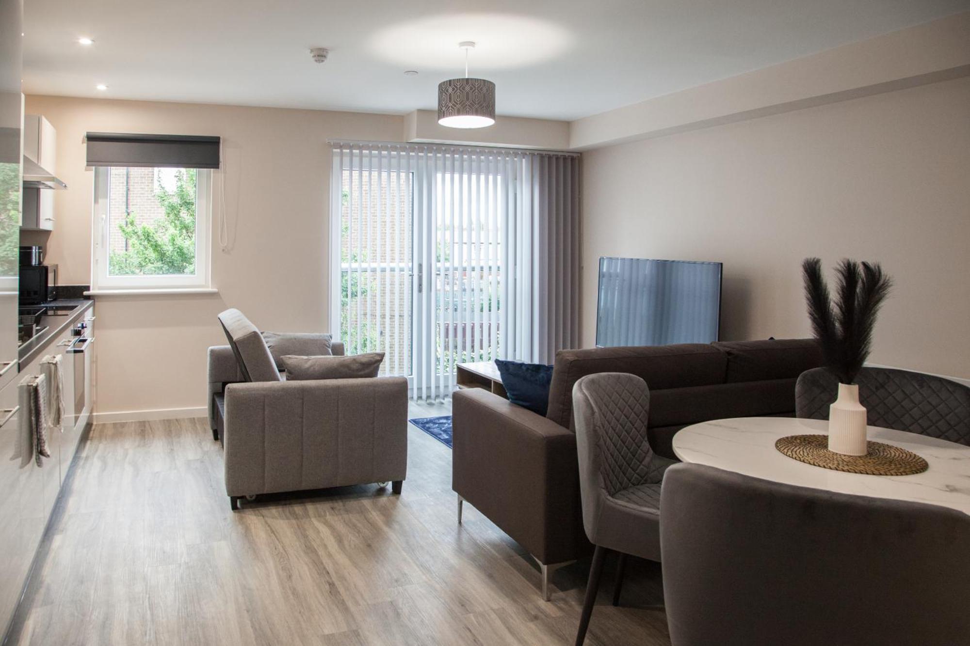 Modern 2Bd Apartment In Manchester City Exterior foto
