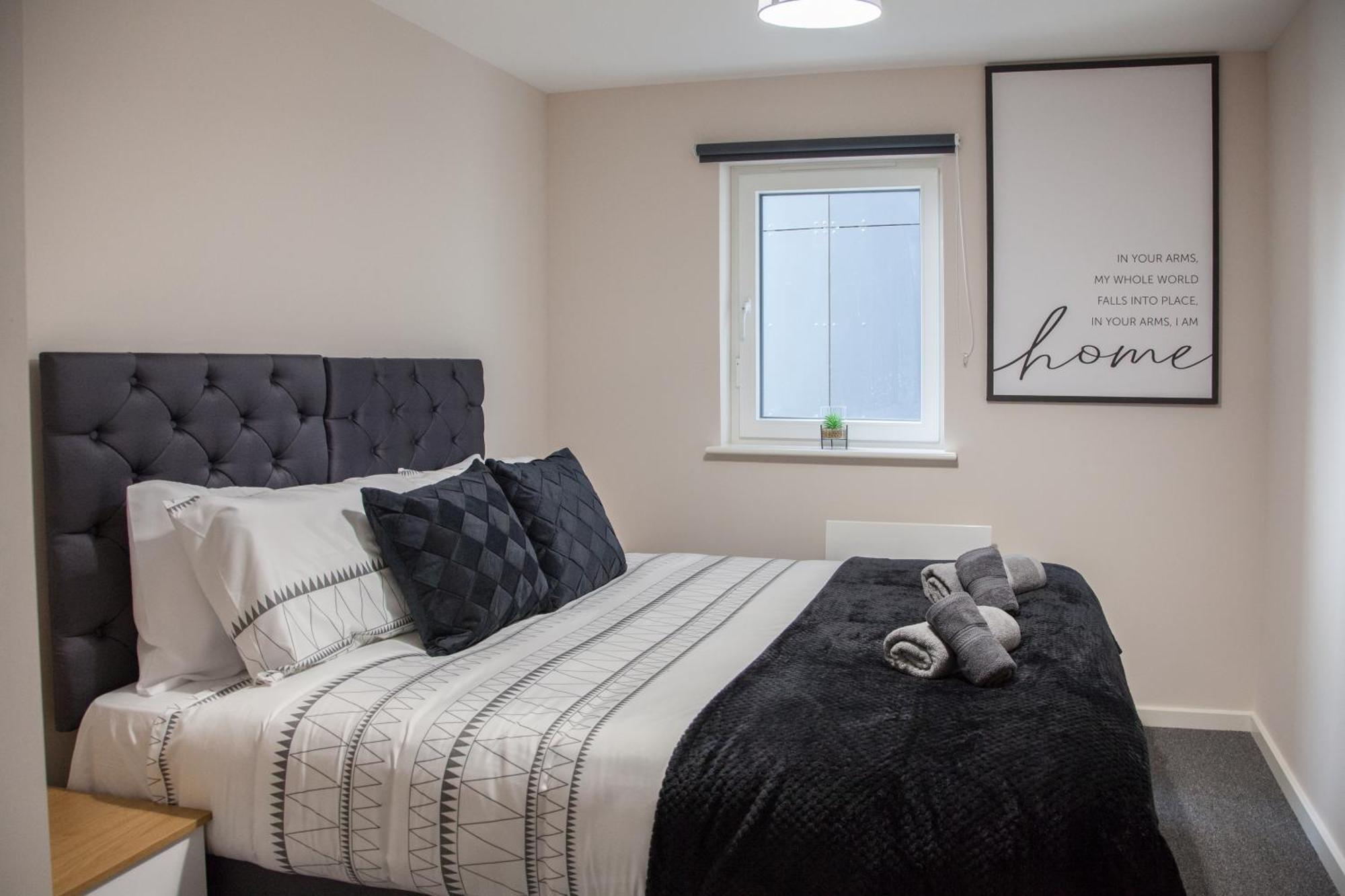 Modern 2Bd Apartment In Manchester City Exterior foto