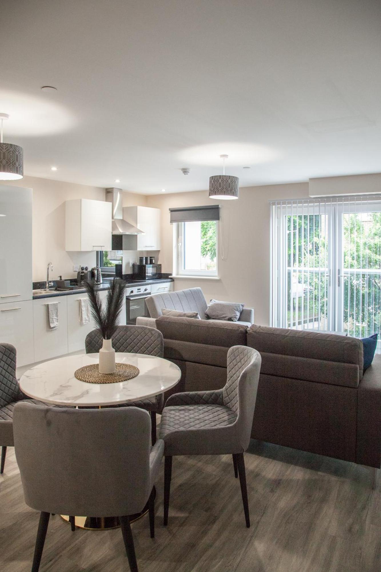 Modern 2Bd Apartment In Manchester City Exterior foto