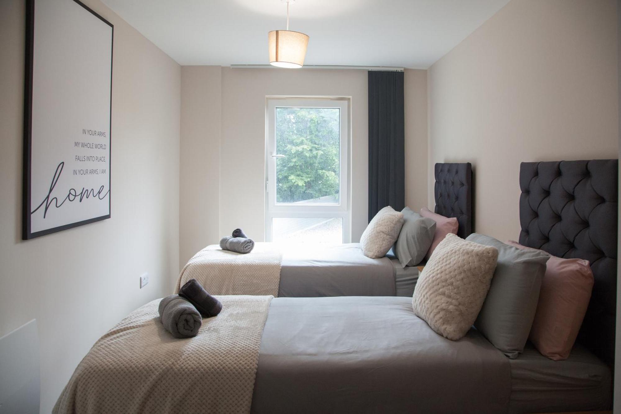 Modern 2Bd Apartment In Manchester City Exterior foto