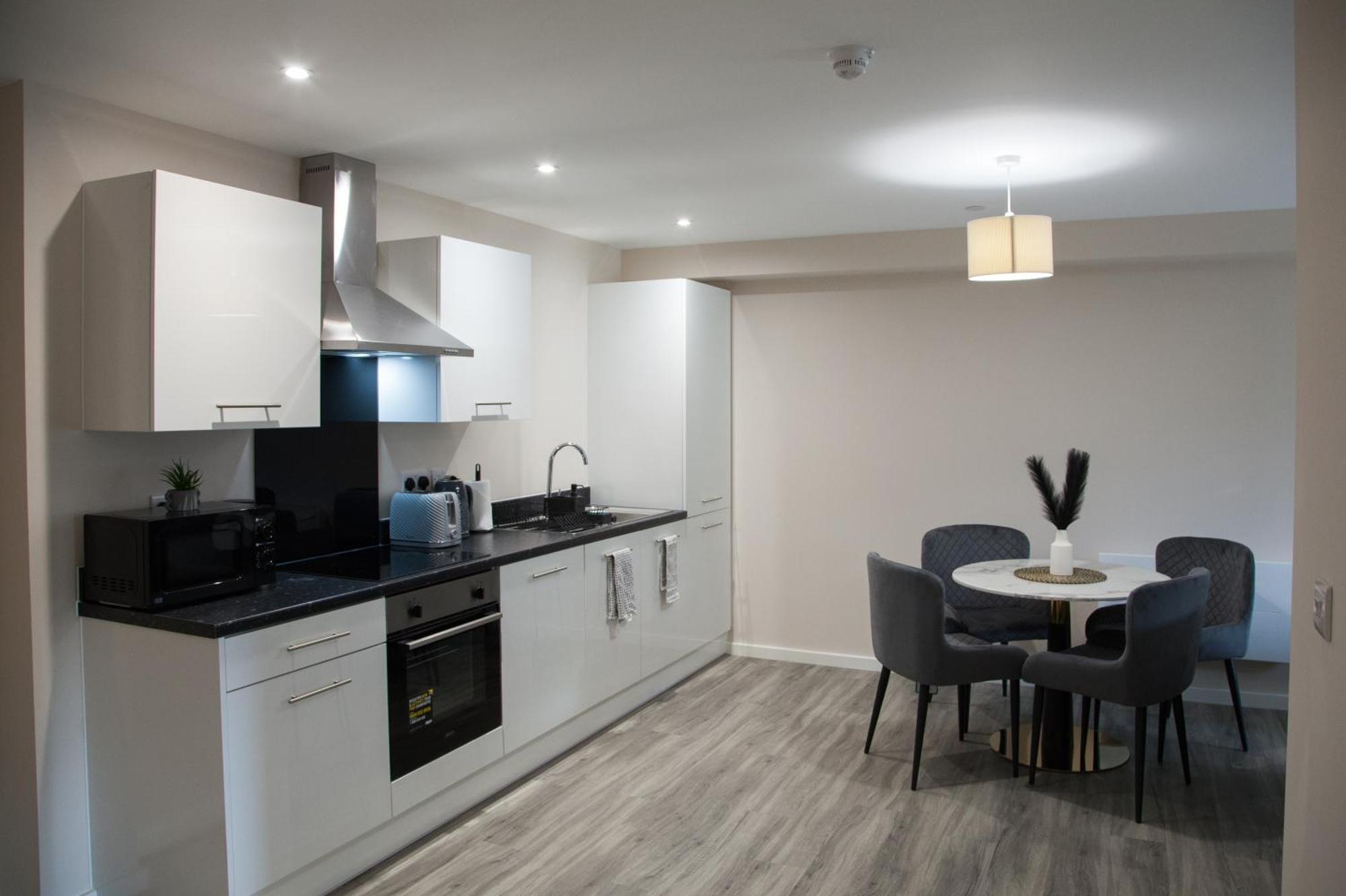 Modern 2Bd Apartment In Manchester City Exterior foto