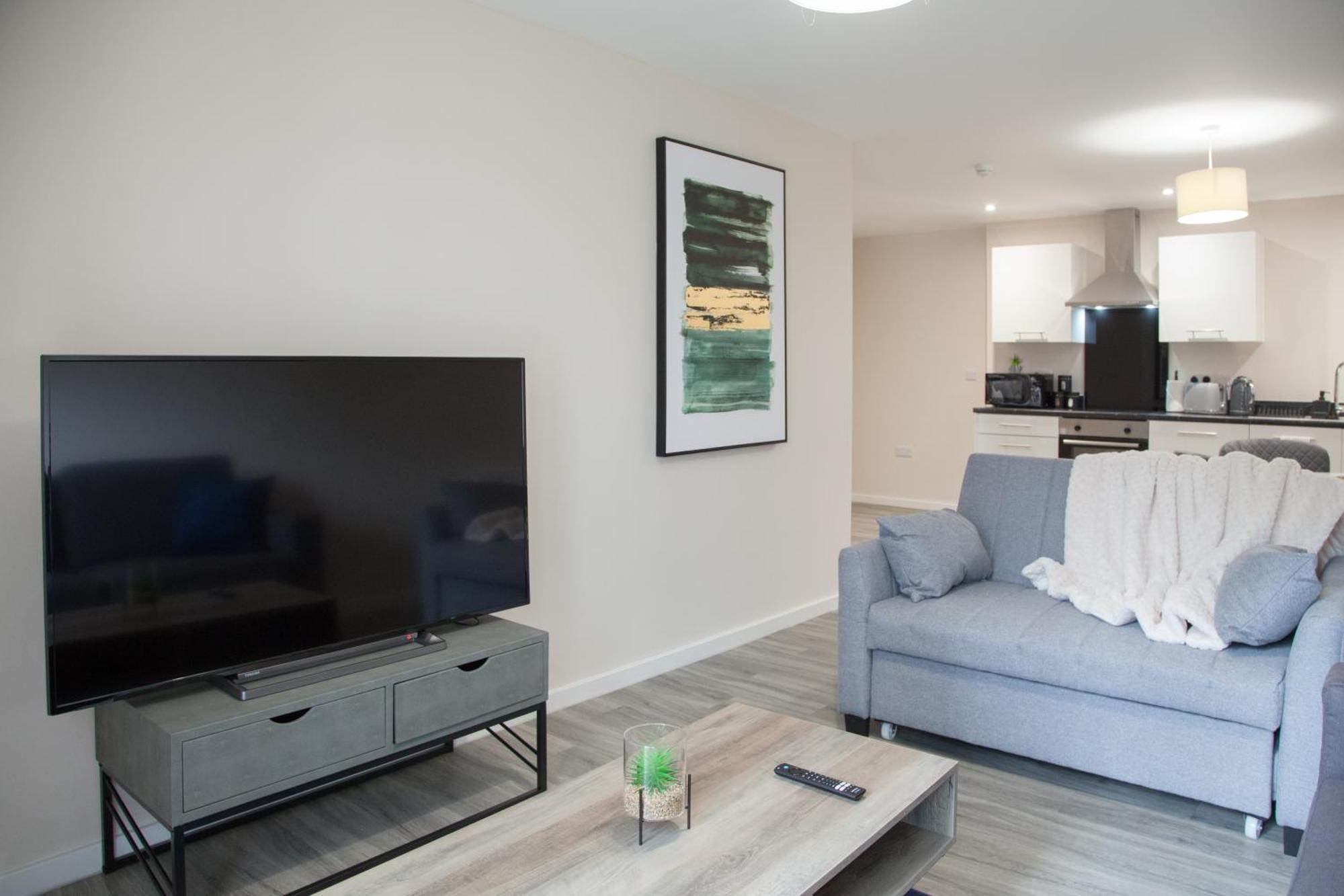 Modern 2Bd Apartment In Manchester City Exterior foto