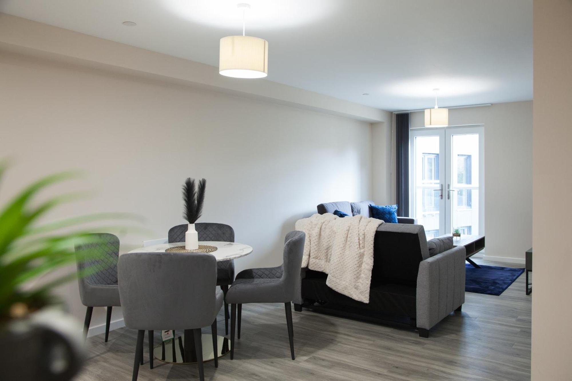 Modern 2Bd Apartment In Manchester City Exterior foto