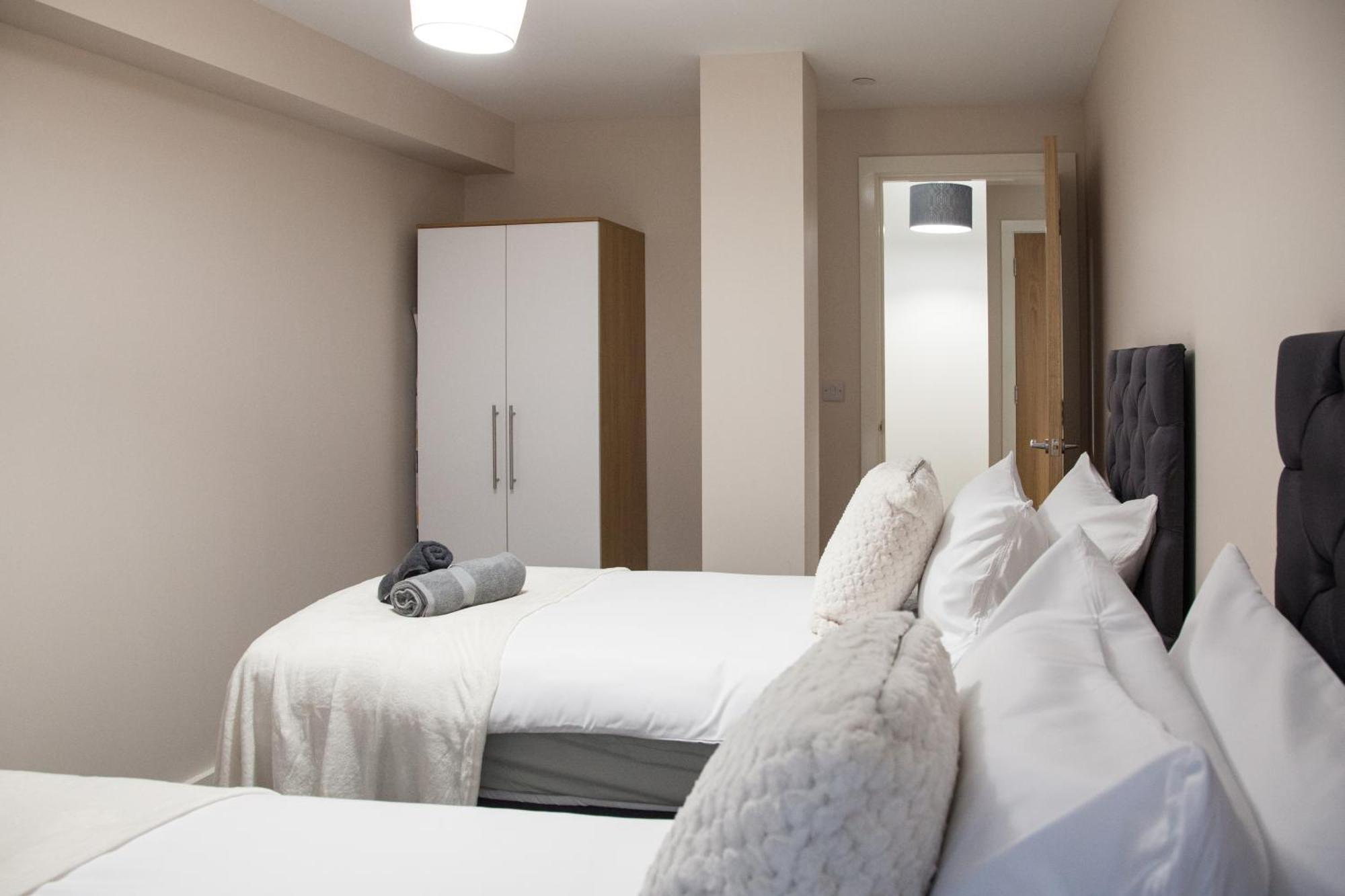 Modern 2Bd Apartment In Manchester City Exterior foto