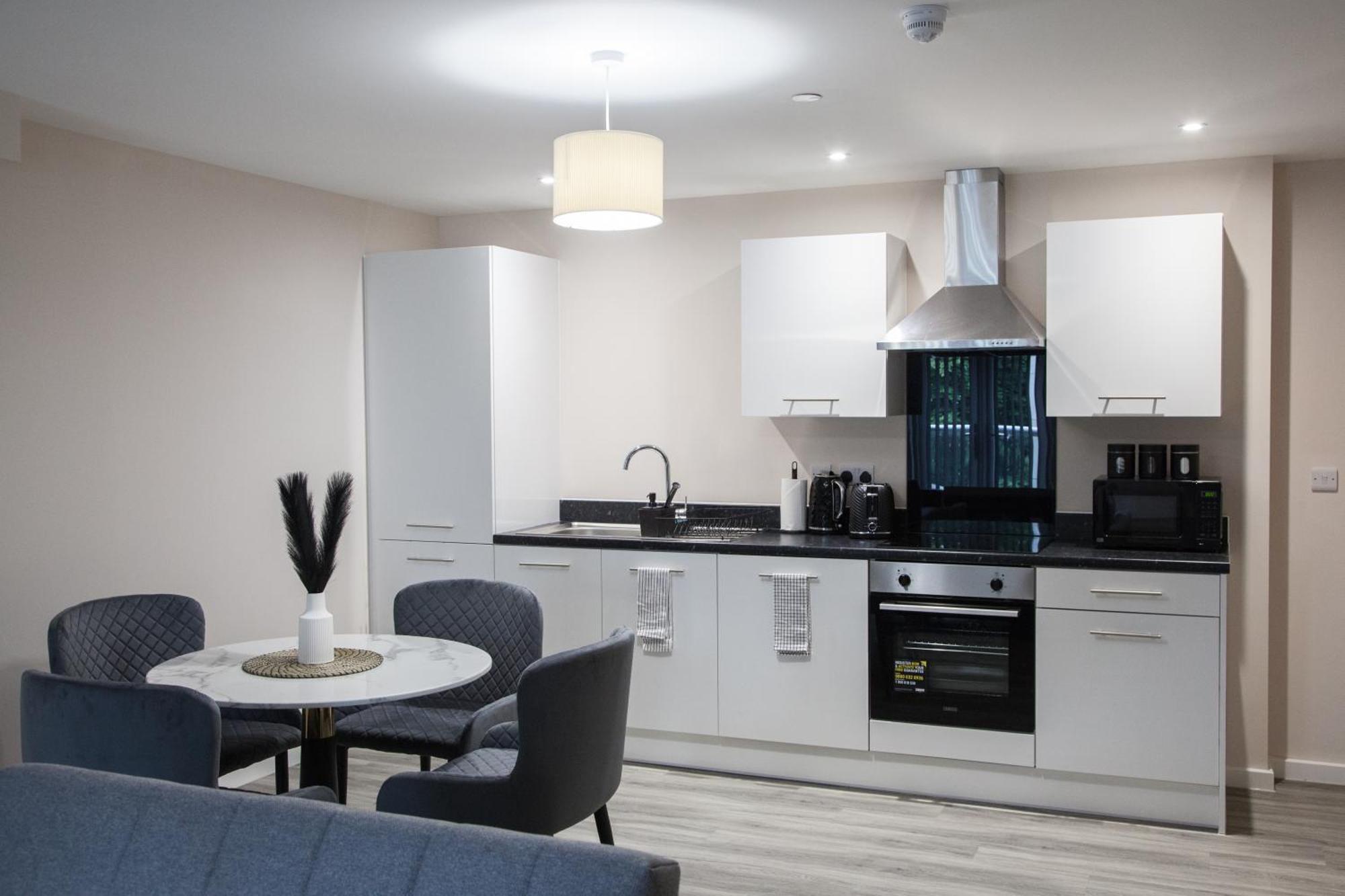 Modern 2Bd Apartment In Manchester City Exterior foto