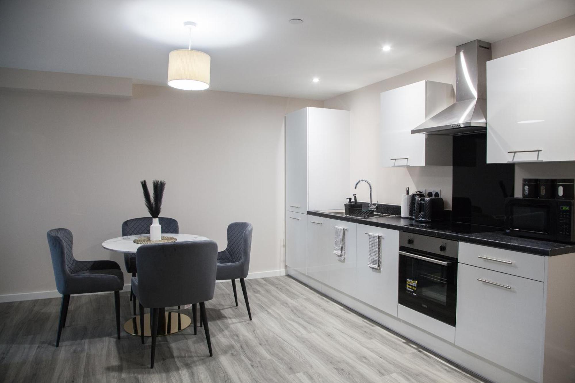 Modern 2Bd Apartment In Manchester City Exterior foto